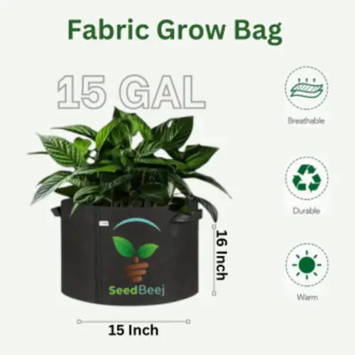 Fabric Grow Bags 15x16 inches