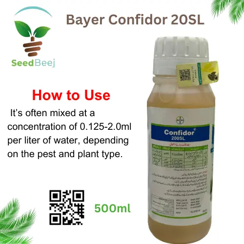 Bayer Confidor 20SL Label Details