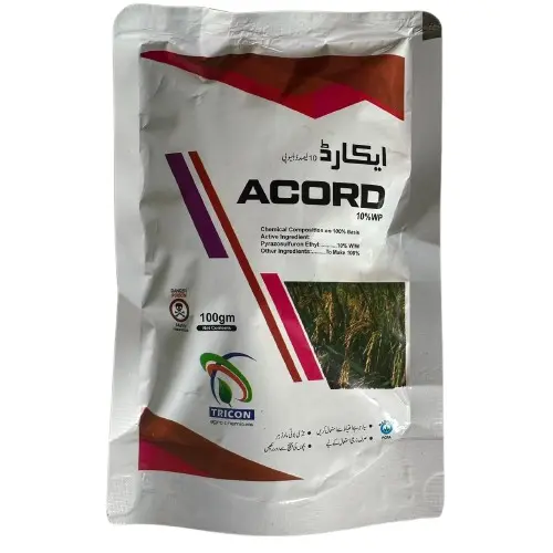 Acord 10 SC Pyrazosulfuron Ethyl 10% W/W Herbicide Bottle for Rice Field Weed Control in Pakistan