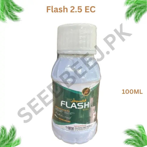 Flash 2.5 EC 100ml insecticide for vegetables, fruits, and garden plants