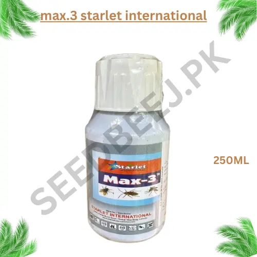 Max.3 Starlet International 250ml – plant growth booster for vegetables and fruits