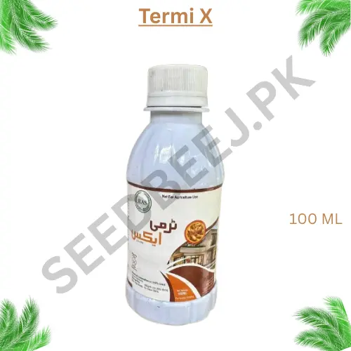 Termi X 100ml anti termite solution bottle for home and garden use