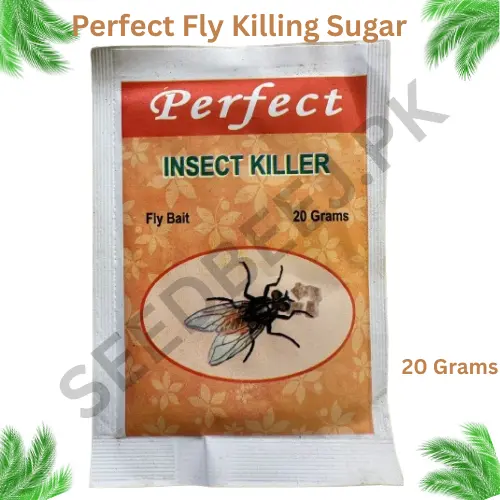 Perfect Fly Killing Sugar 20g insect killer pack for home and garden use
