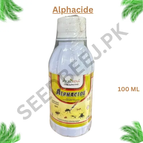 Alphacide 100 ML garden pest control solution – buy online at SeedBeej.pk