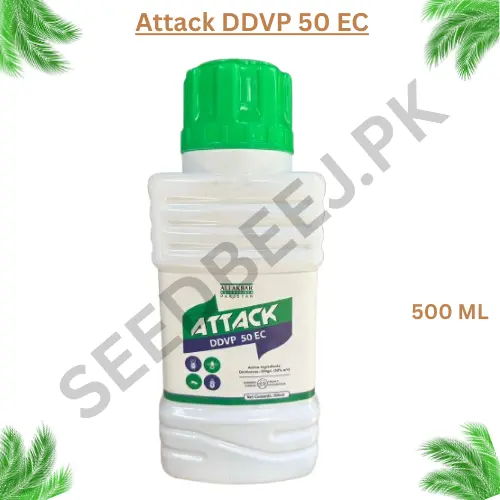 Attack DDVP 50 EC 500ml pesticide for vegetables and fruit plants in Pakistan