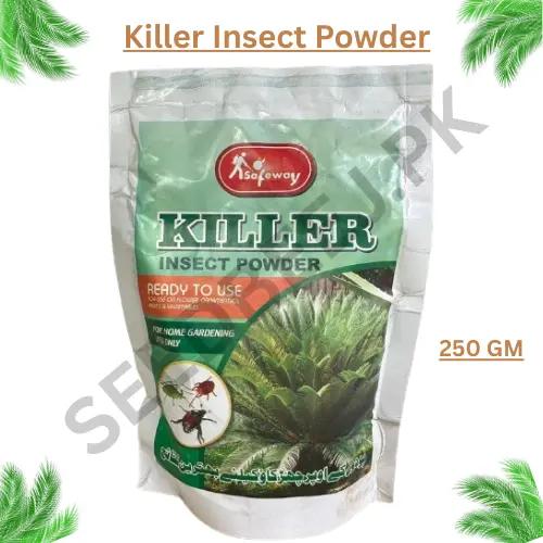 Killer Insect Powder 250g – fast garden pest control for vegetables and plants in Pakistan