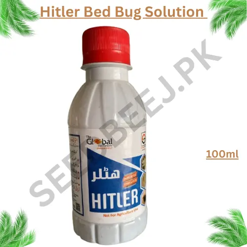 Hitler Bed Bug Solution 100ml bottle for indoor pest control