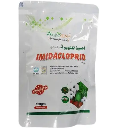 Imidacloprid insecticide bottle for pest control in Pakistan