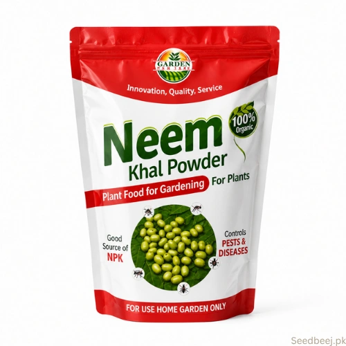 Neem Cake Powder 500g pack – organic fertilizer & pest control for plants in Pakistan