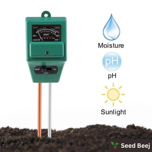 Soil pH Meter for testing acidity and alkalinity in gardening soil – SeedBeej.pk