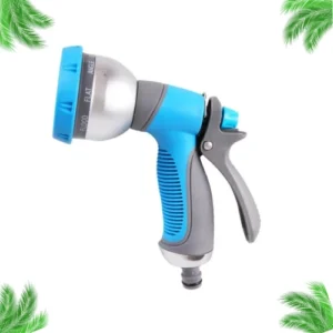 Blue and grey KETTOYA 10-pattern garden hose spray gun