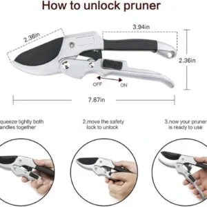 Garden Pruner – Center Cut
