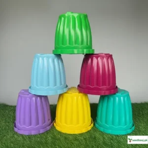 decorative plastic pots for indoor plants