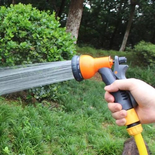 shower garden hose nozzle for gentle plant watering