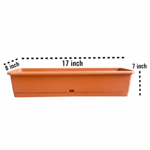 medium durable plastic kyari planter 17 inc