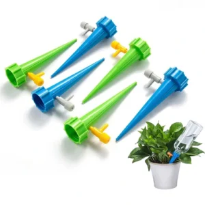 Aromatic plant irrigation dripper for automatic drip watering of potted and indoor plants