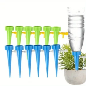Aromatic plant irrigation dripper for automatic drip watering of potted and indoor plants