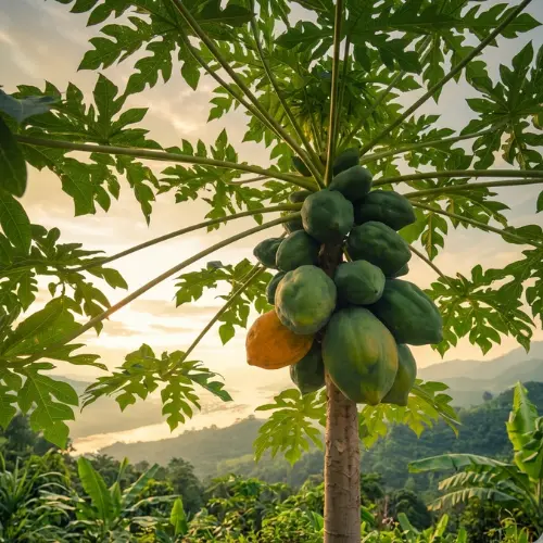Papaya F1 hybrid seeds for high yield sweet fruit growing in Pakistan home garden and farm