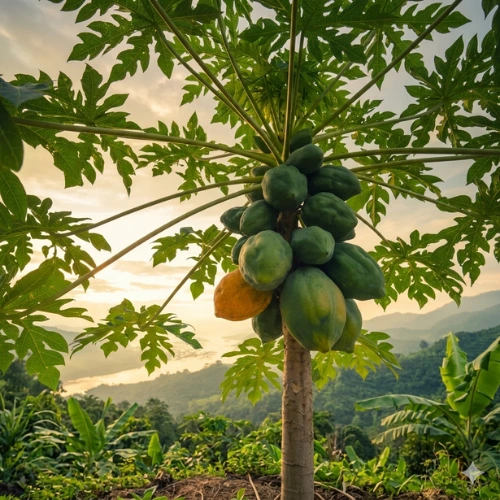 Papaya F1 hybrid seeds for high yield sweet fruit growing in Pakistan home garden and farm