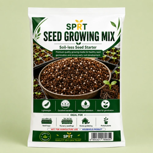 SPRT Seed starter Mix Pakistan for seed germination, seed trays and healthy seedlings