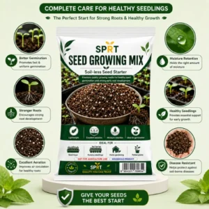 SPRT Seed Growing Mix Pakistan for seed germination, seed trays and healthy seedlings