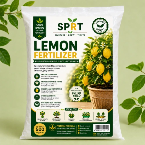 SPRT Lemon Fertilizer 500g pack for lemon and citrus plants SPRT Lemon Fertilizer 500g pack for lemon and citrus plants