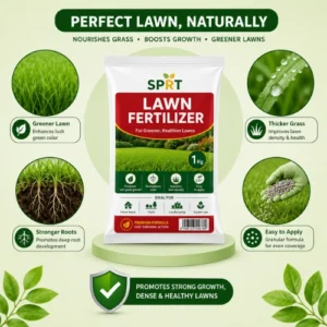 SPRT Lawn Fertilizer 1kg Pakistan for green grass and healthy lawns