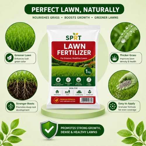 SPRT Lawn Fertilizer 1kg Pakistan for green grass and healthy lawns